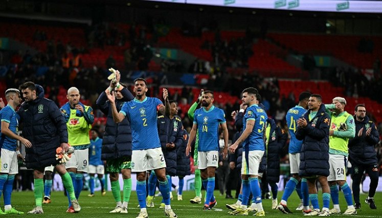 Brasil tras vencer a Inglaterra ahora va por España.