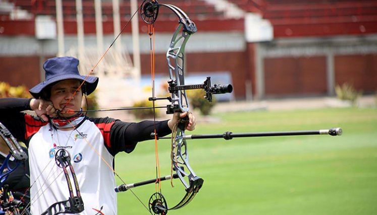 Andrés Mauricio Ardila, arquero cucuteño. Foto: Carlos Ramírez. 
