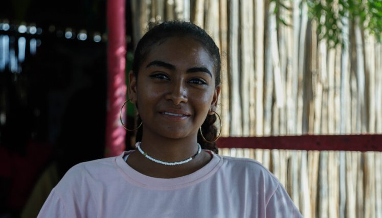 Rostro de mujer tiene la migración venezolana 