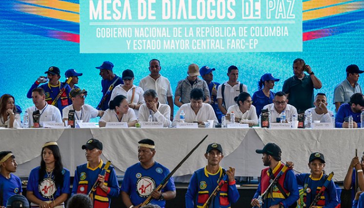 Diálogos y situación contextual del Estado Mayor Central