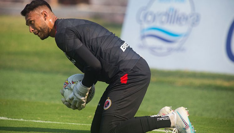 Eduar Esteban, arquero Cúcuta Deportivo 2024. 