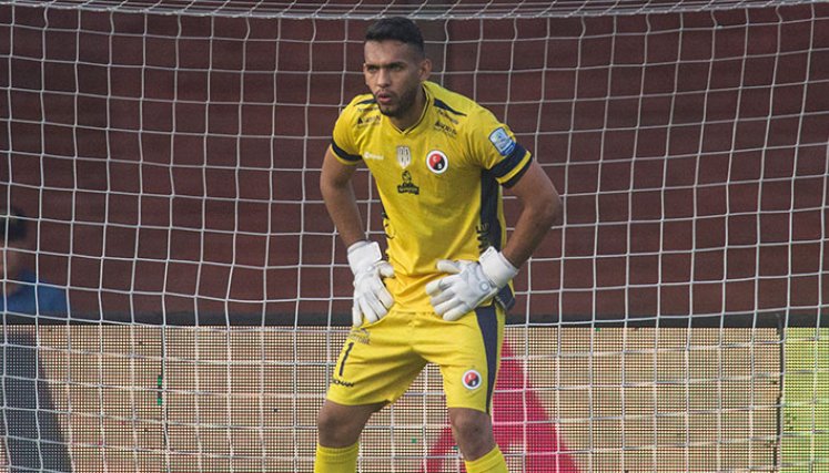 Eduar Esteban, arquero Cúcuta Deportivo. 