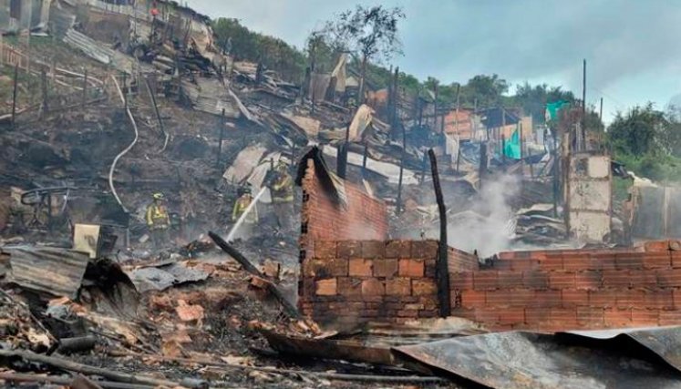 Incendio Bogotá