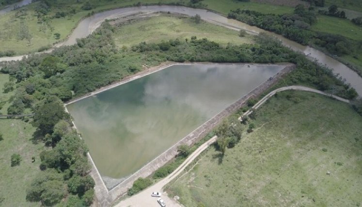 Es urgente la intervención de la laguna de oxidación para el tratamiento de aguas residuales en Ábrego./ Foto: Archivo