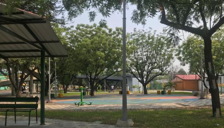 2 años tardaron en construir el parque. / Foto: Nicolás Mojica 