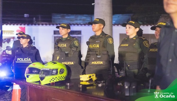 En Ocaña se activa un Puesto de Mando Unificado con el fin de brindar protección a propios y visitantes durante la semana mayor/ Foto: Cortesía