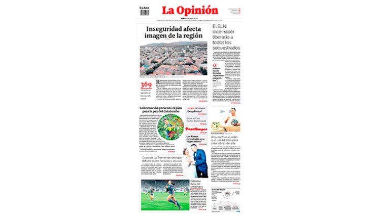 Portada del domingo