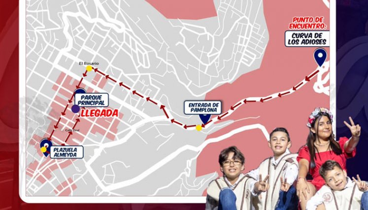 Recibimiento Carranga Kids en Pamplona