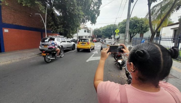 Infracciones de tránsito se podrán evidenciar a través de fotos o videos. / Foto: La Opinión 