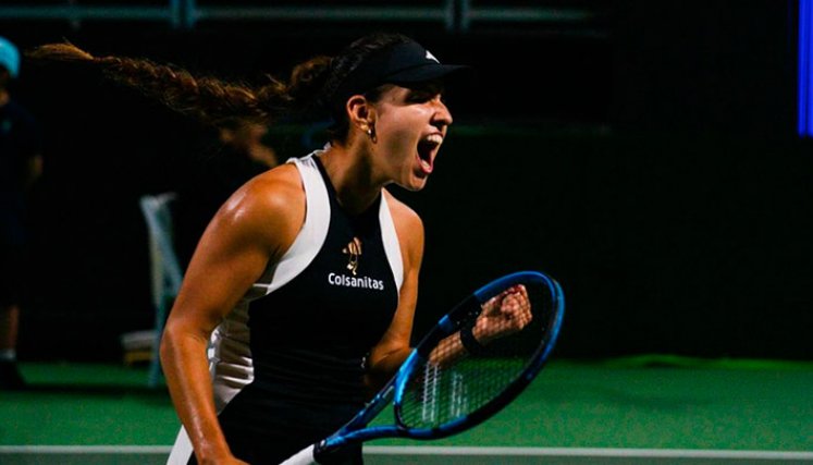 Camila Osorio se acerca al cuadro principal de Indian Wells: derrotó a Pigossi en la qualy