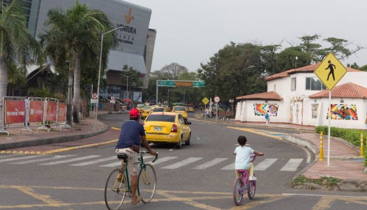 La bicicleta movilizó a mucha gente ayer/Foto Juan Pablo Cohen/La Opinión