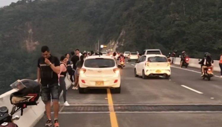 Puente sobre la quebrada La Honda, a 84 metros de altura/Foto cortesía
