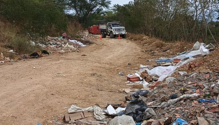 Las vías del barrio Aguas Calientes se encuentran en pésimas condiciones./ Foto: Cortesía.