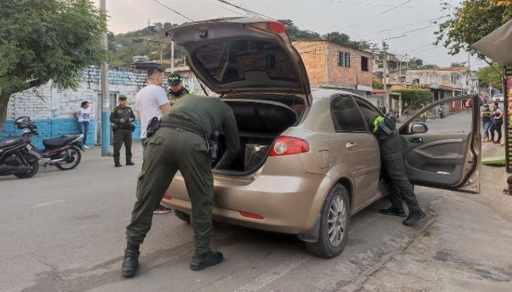 La Policía está constantemente revisando la zona./ Foto: Archivo.