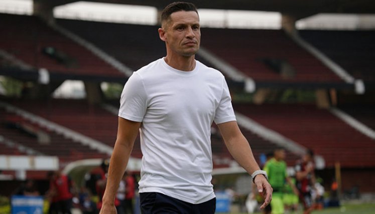 Federico Barrionuevo, DT del Cúcuta Deportivo. 