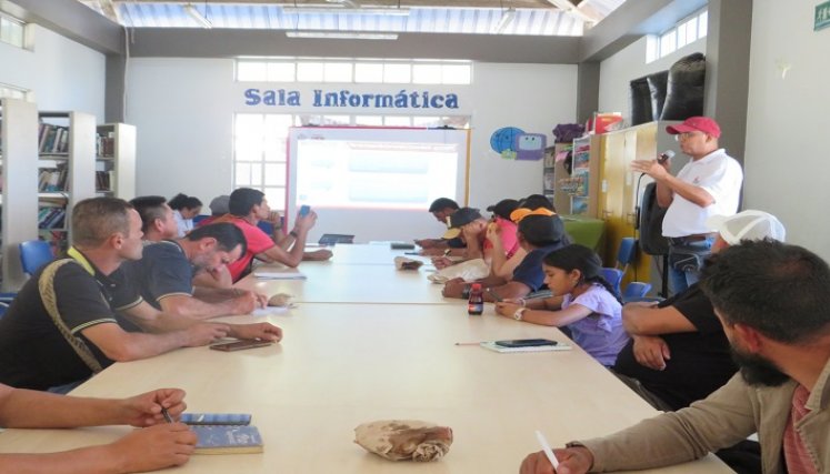 A través de mesas de trabajo se articularon planes de desarrollo comunitario en Hacarí./ Foto: Cortesía