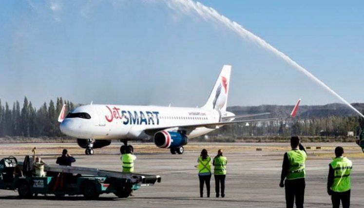 JetSmart ya vende los boletos de sus nuevas rutas./ Foto Archivo