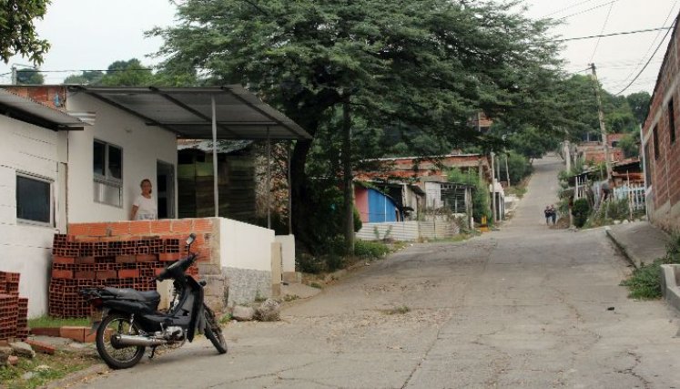 Este barrio tiene varias vías en mal estado./ Foto: Cortesía.