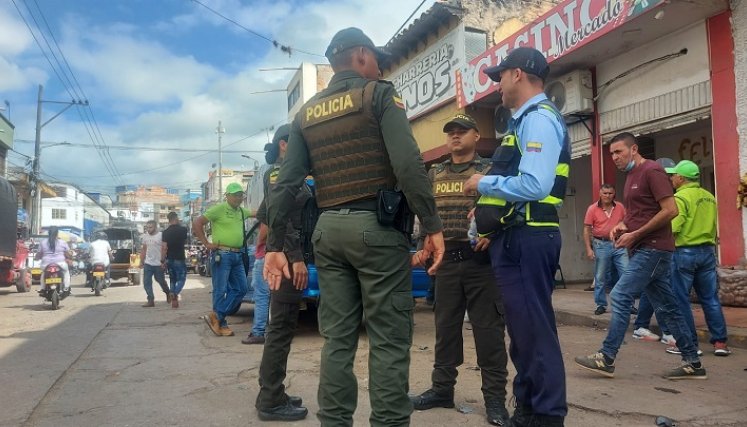En Ocaña se adelantan operativos para garantizar la seguridad vial./ Foto: Cortesía