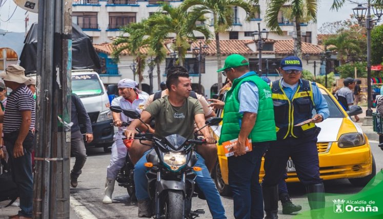 Una campaña adelantan las autoridades para disminuir el índice de accidentalidad./ Cortesía