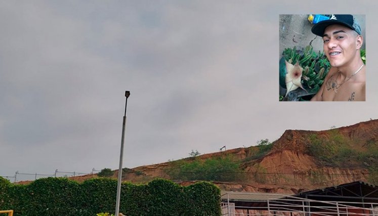 Chardy Díaz fue asesinado en el cerro ‘Los Piedrones’, del barrio Santander.