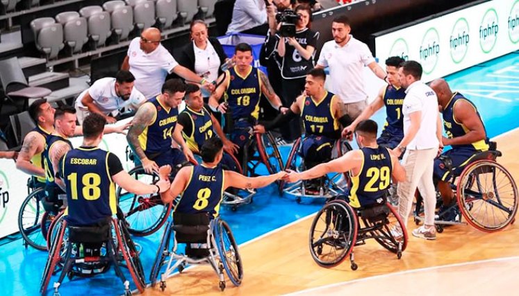Selección Colombia de baloncesto en Silla de ruedas 