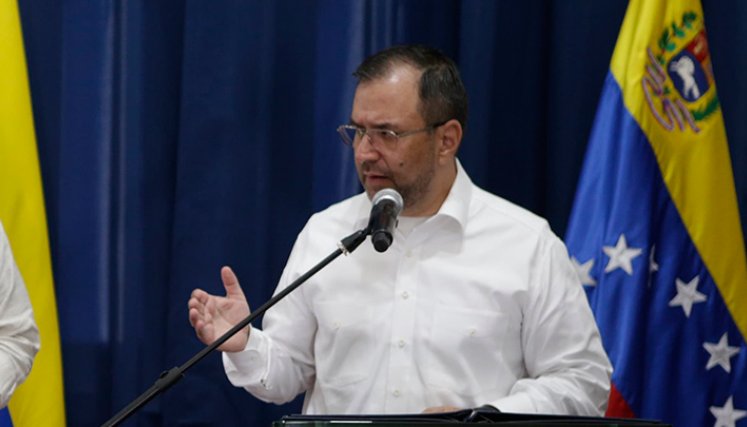 canciller Yván Gil.