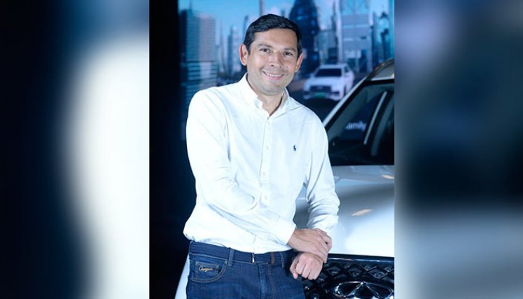 Carlos Andrés Urrego, gerente de la marca Chery en Colombia. / Foto: Cortesía