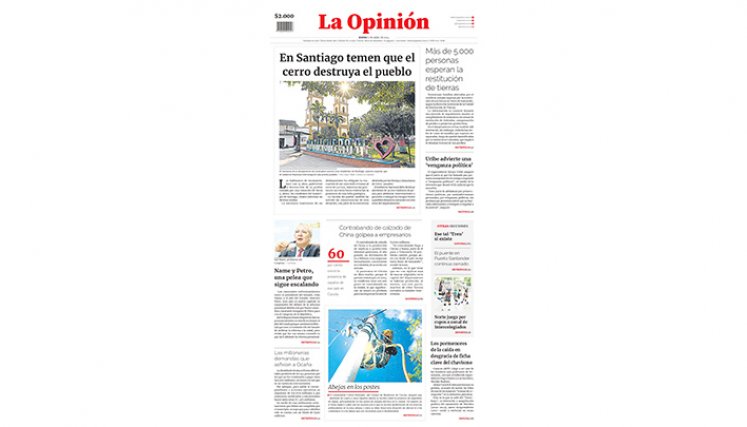 Portada del jueves, 11 de abril de 2024