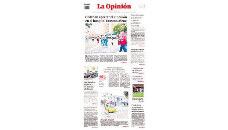 Portada del 19 de abril