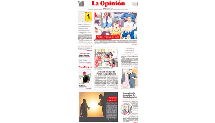 Portada del 21 de abril de 2024