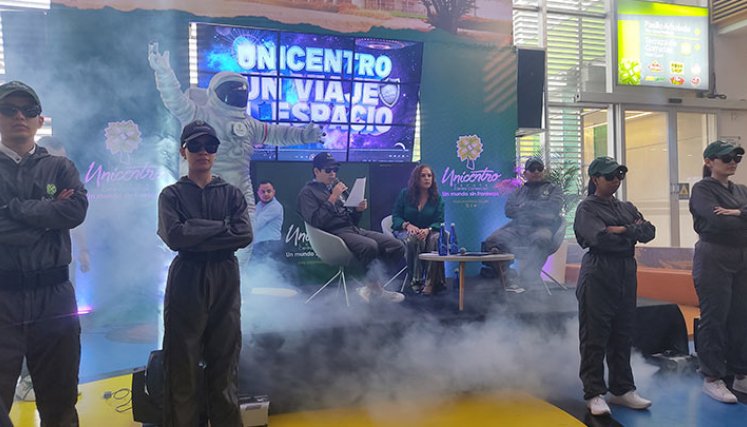 Unicentro invita a disfrutar ‘un viaje al espacio’. / Foto: Leonardo Favio Oliveros-La Opinión