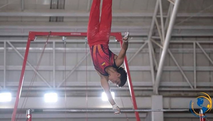 Camilo Vera, gimnasia artística de Norte de Santander. 