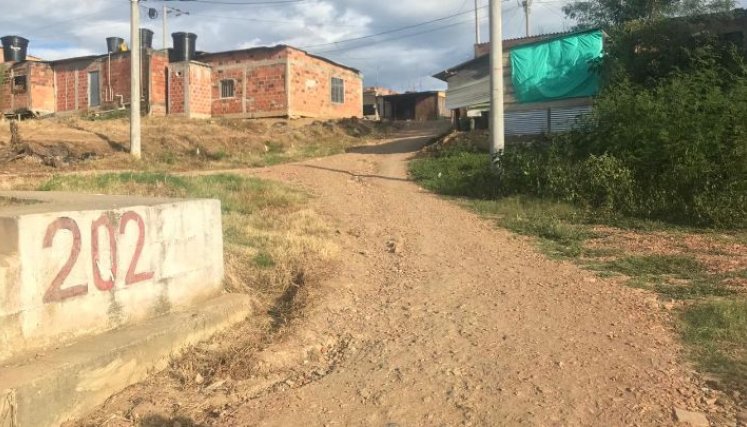 Todas las calles del barrio están destapadas./ Foto: Nicolás Mojica.