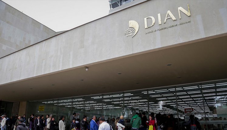 La DIAN recaudó $278,9 billones en tributos, el año pasado./ Foto Archivo