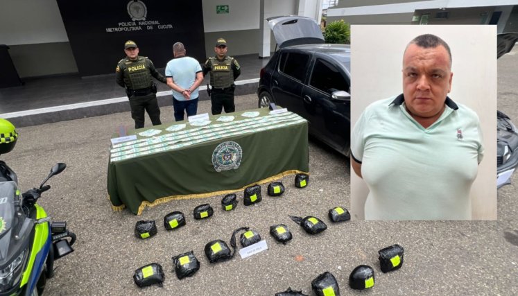 Capturado con droga en el Anillo Vial Occidental