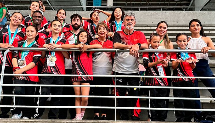Gimnasia artística femenina de Norte de Santander. 