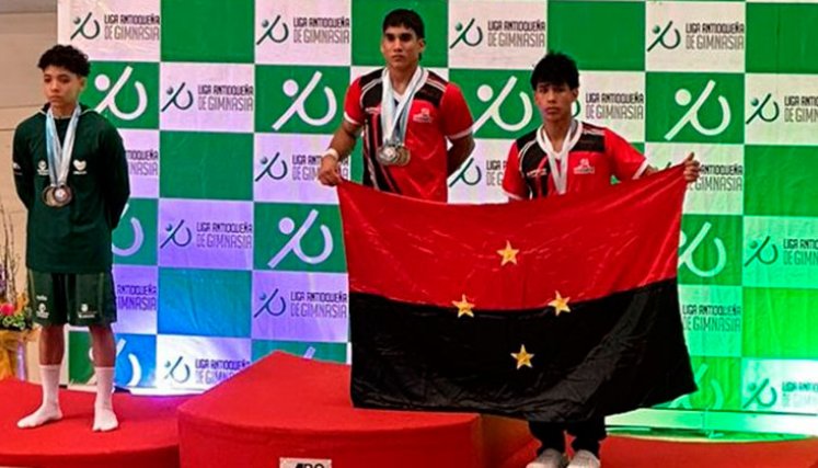 Camilo Vera, gimnasia artística de Norte de Santander. 