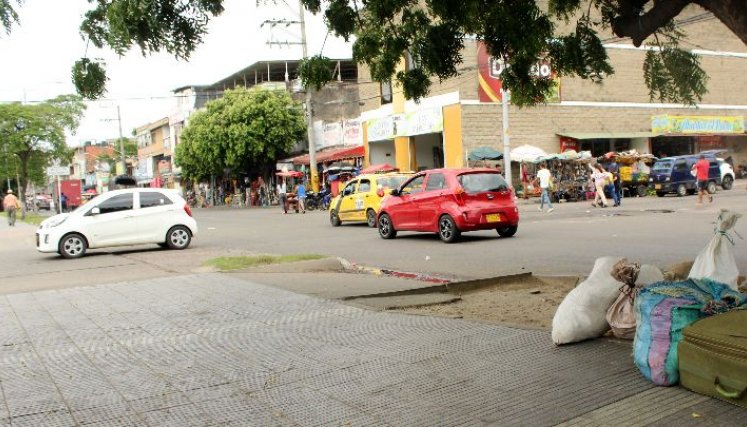 El ataque en el centro de la ciudad se presentó en las inmediaciones del parque Lineal. /Foto: La Opinión.