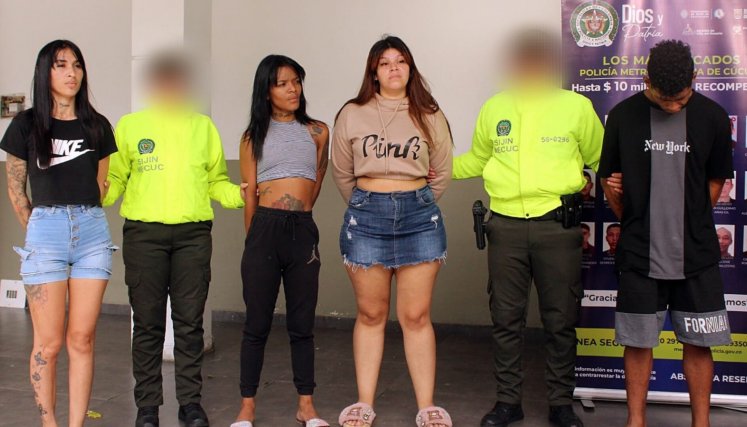Los capturados hacen parte de 'Los AK47'