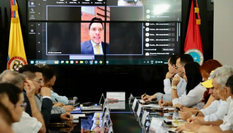 El presidente de la Fiduprevisora se unió a la mesa técnica de manera virtual y señaló que están en un proceso de trancisión que avanza a paso lento, pero seguro. 