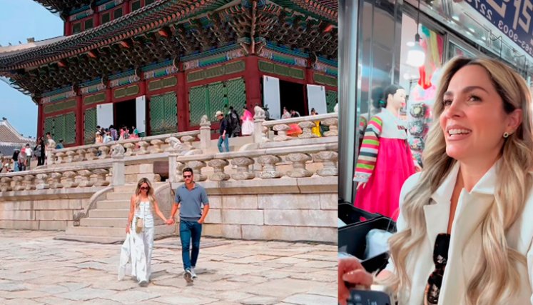 Mabel Cartagena está en Corea del Sur