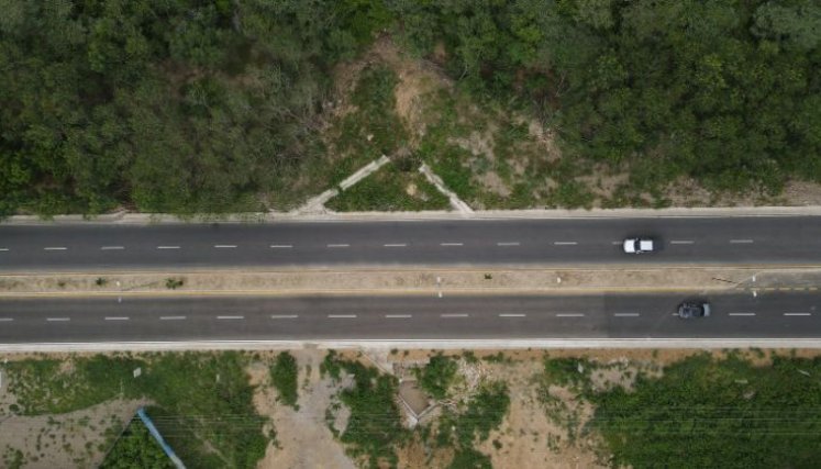 Nueva vía de la Variante La Floresta. / Foto: Cortesía / La Opinión 