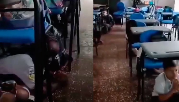 Niños cantaron y oraron mientras ilegales atacaban estación de policía en Suárez, Cauca