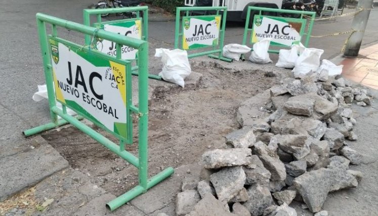 La mayoría de arreglos se han realizado sobre la avenida principal. / Foto: Cortesía. 