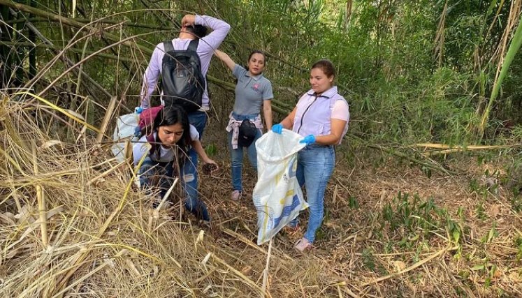 Con este tipo de iniciativas se busca generar conciencia ambiental en toda la comunidad universitaria./ Foto: Cortesía