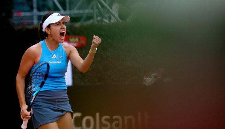 Camila Osorio debutó y avanzó de ronda en el WTA de Lleida