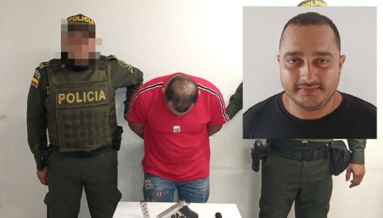 Capturado por amenazar con una pistola con silenciador en la Avenida Las Américas, en Cúcuta