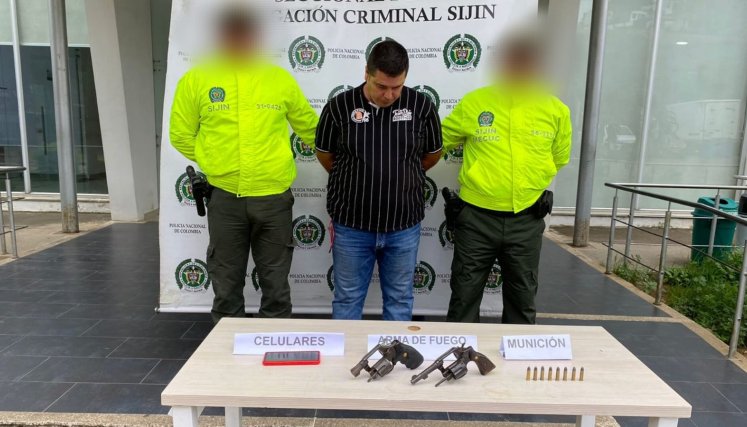 Capturado con armas 