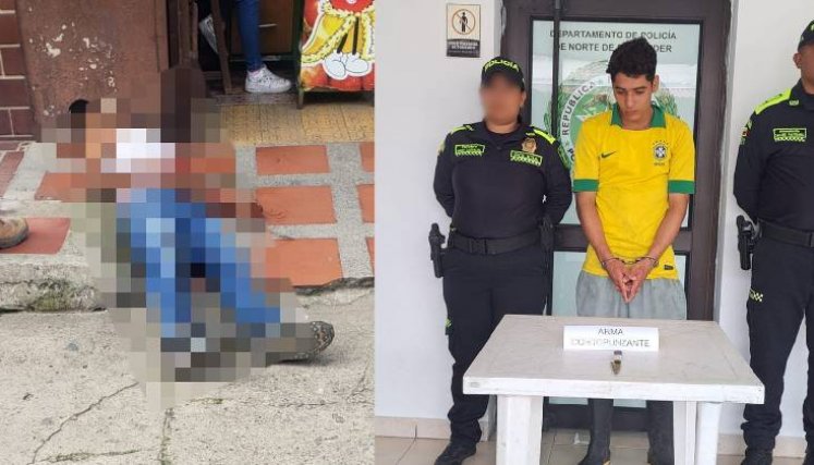 Riña en Chinácota dejó un hombre gravemente herido y otro tras las rejas